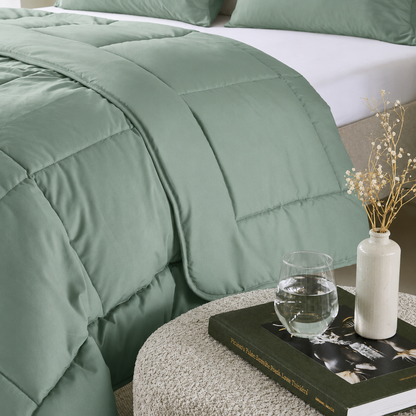 Vytalia Couette 2 en 1 Vert Menthe