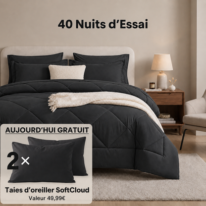Vytalia Couette 2 en 1 Antrhacite